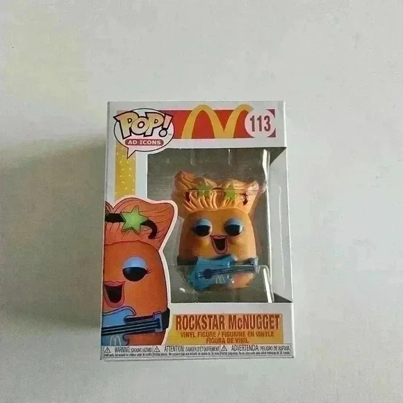 Mcdonald's ROCKSTAR MCNUGGET FUNKO POP #113 - Picture 1 of 4